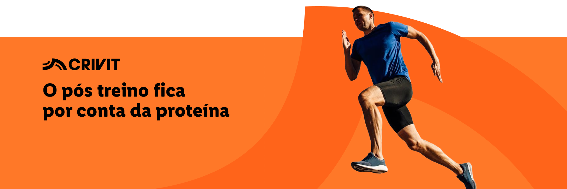 Crivit: O pós-treino fica por conta da proteína.