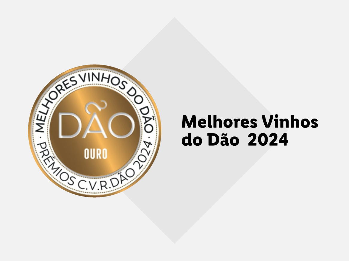 Medalha de ouro para os Melhores Vinhos do Dão 2024.
