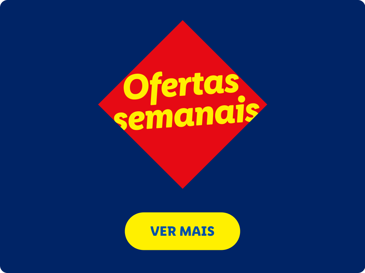 Ofertas semanais em destaque, com botão 'VER MAIS' para explorar.
