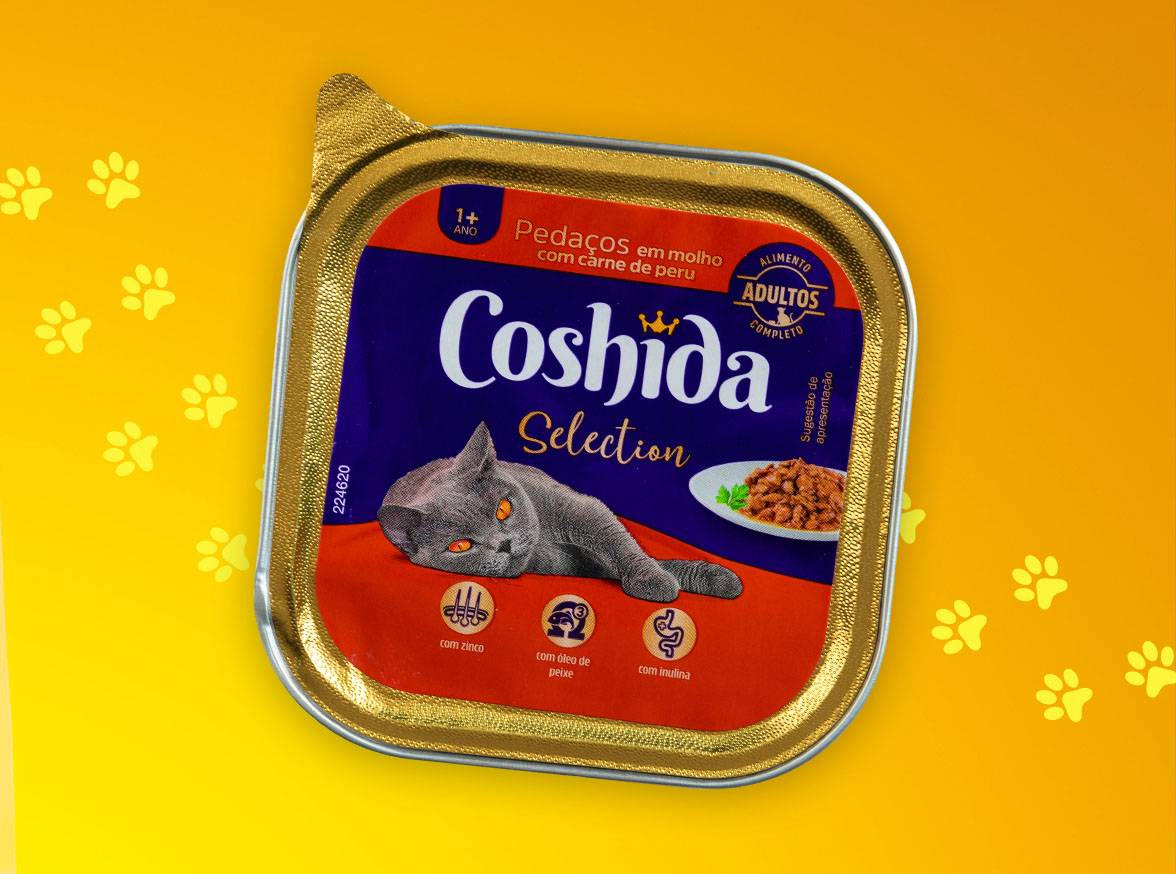 Alimento húmido Coshida Selection