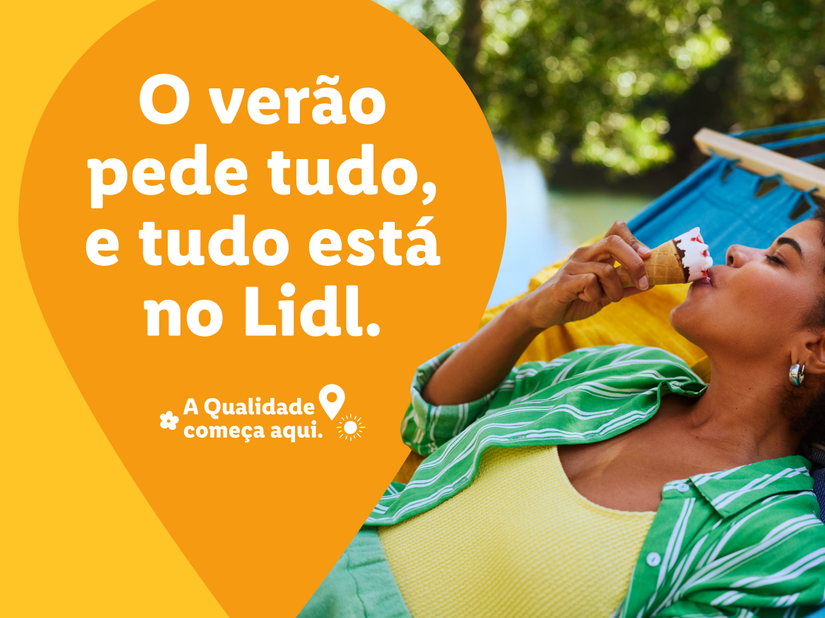 Lidl: sorvete e verão