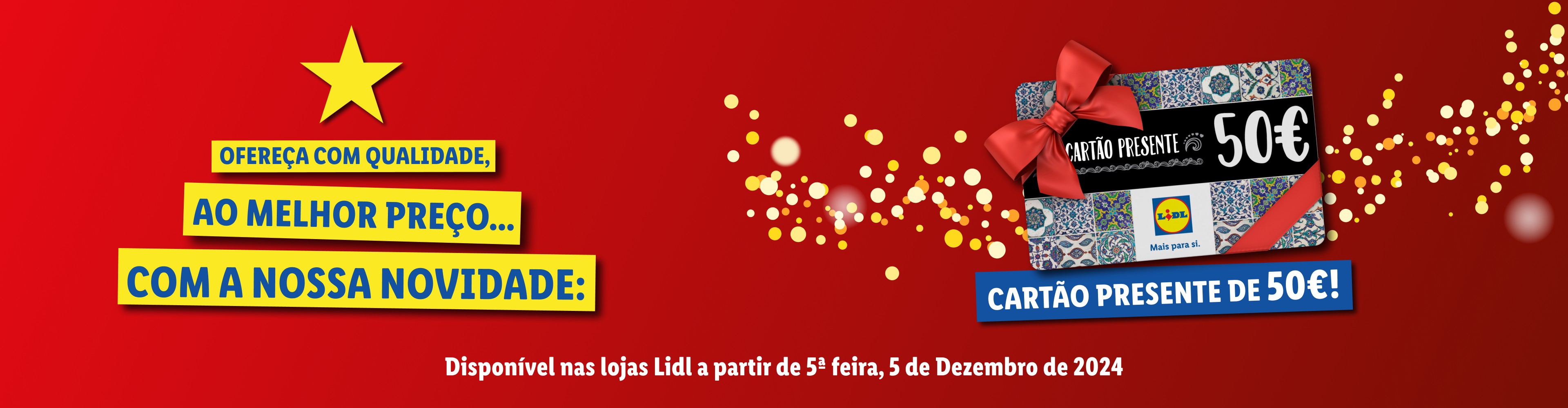 Cartão Presente Lidl