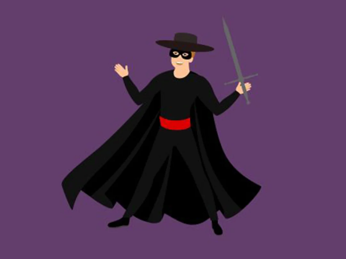 Zorro, do filme Máscara do Zorro