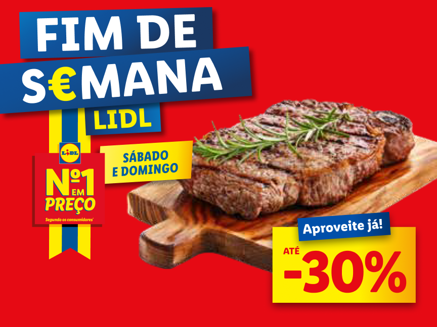 Fim de Semana Lidl até 30% desconto