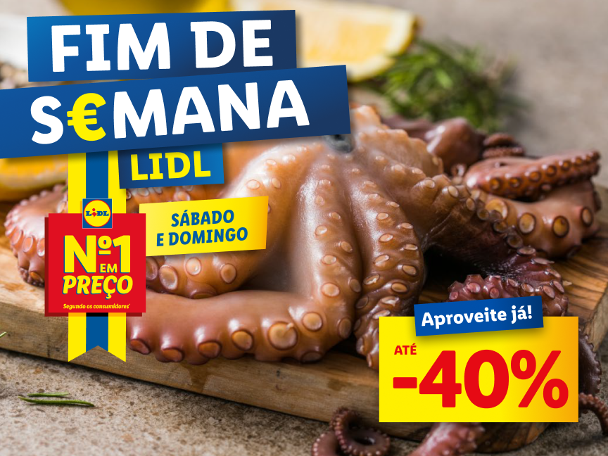 Fim de Semana Lidl até 40% desconto