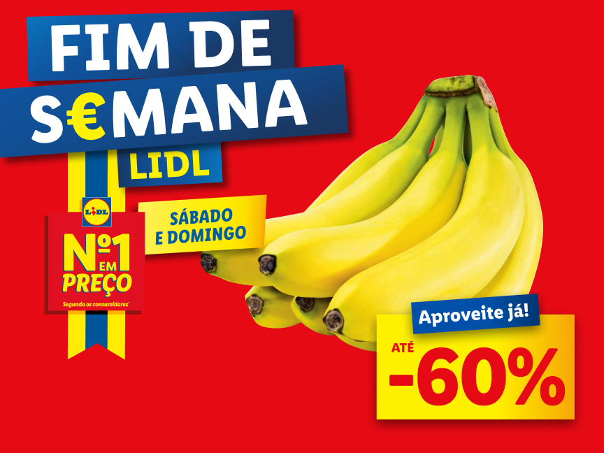 Fim de Semana Lidl até 60% desconto