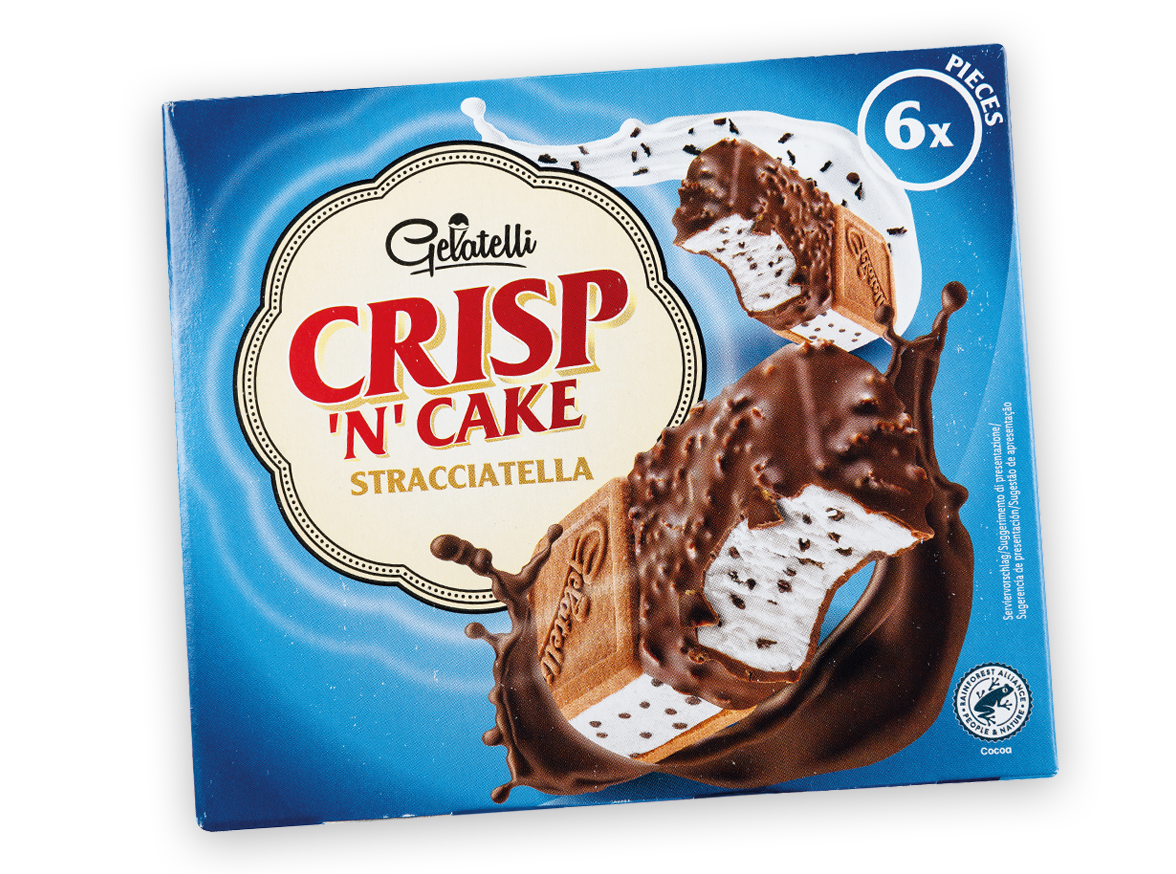 Crisp’n’cake stracciatella 